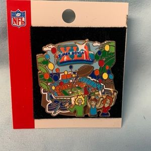 Charles Fazzino Signature Super Bowl XLI party pin